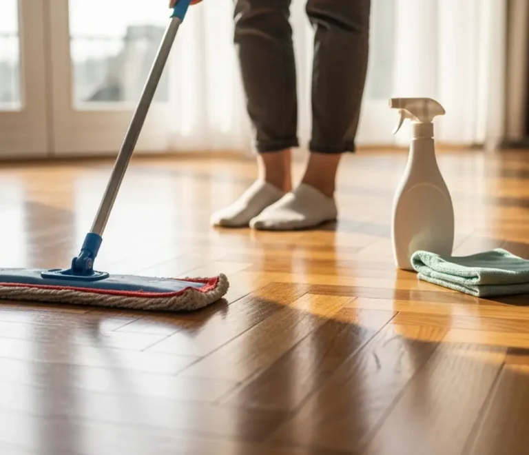 How to Clean Parquet Without Damaging It