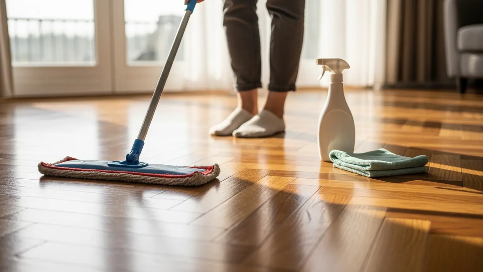 How to Clean Parquet Without Damaging It