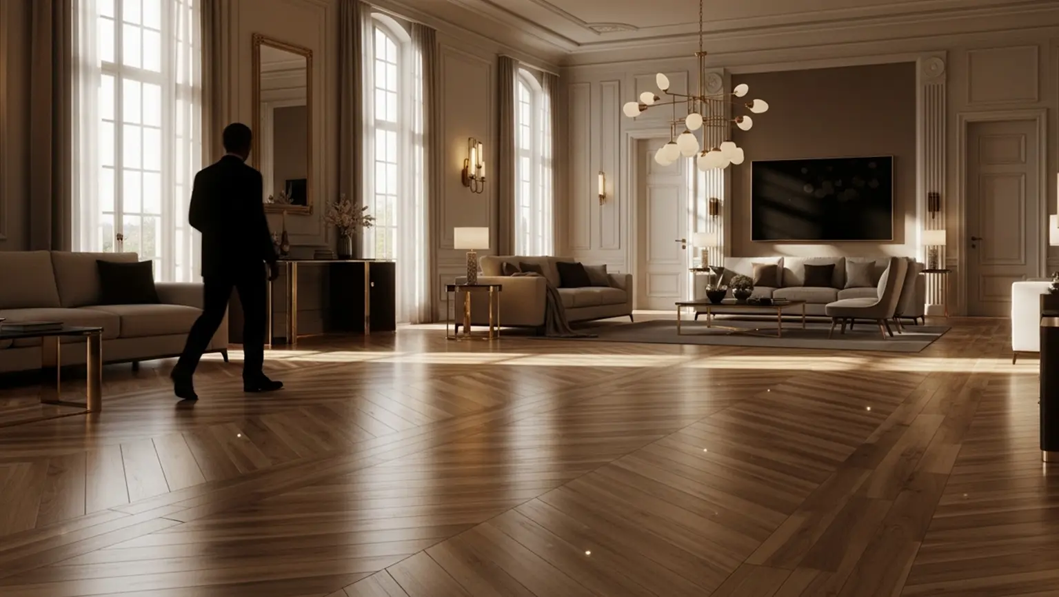 What Type of Flooring Is Used in Movies and Luxury Villas?