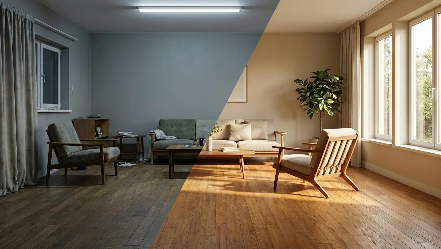 Why Does the Same Flooring Type Look Different from One Home to Another?