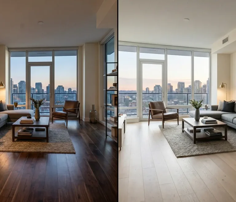 Do Dark Floors Make a Home Look Luxurious?