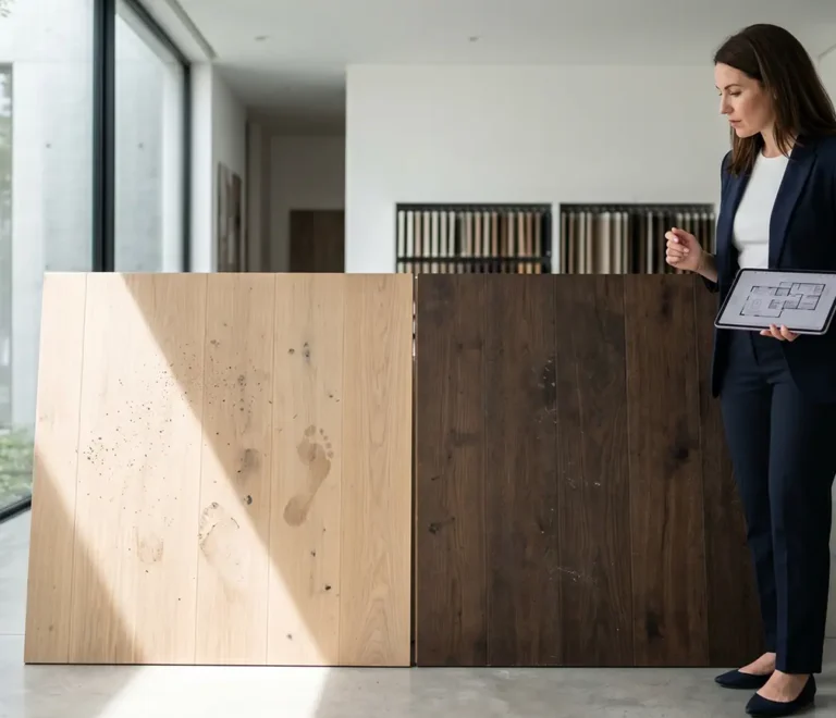 Do Designers Choose Light Flooring Even Though It Shows Dirt More Easily?