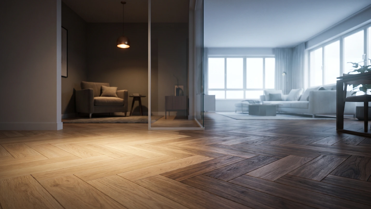 How to Choose Parquet Color Based on Room Size